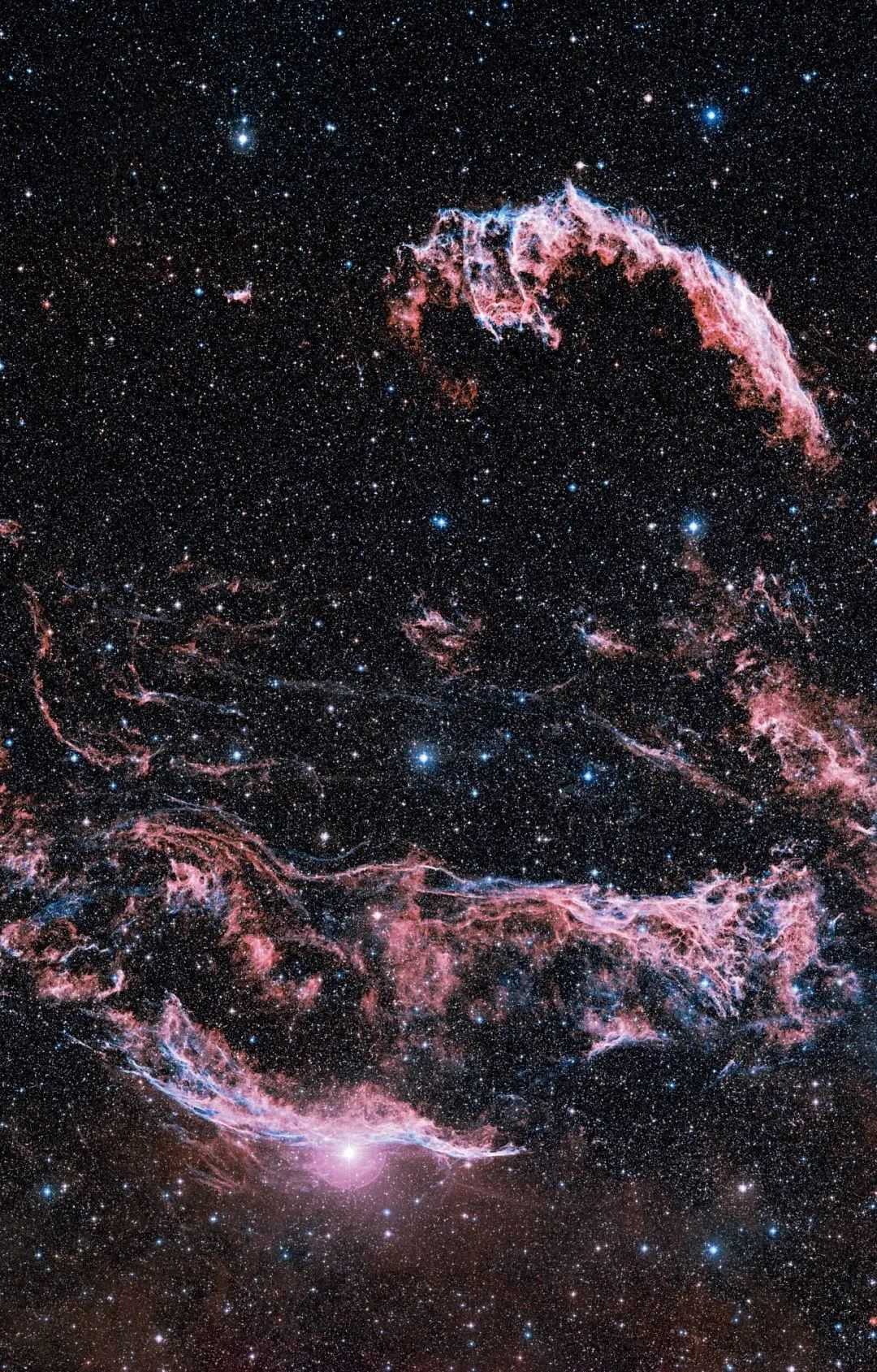 The Veil Nebula in Cygnus: A Stellar Remnant of Cosmic Explosions
